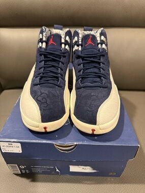 Nike Air Jordan 13 Retro Navy, Cream & Red